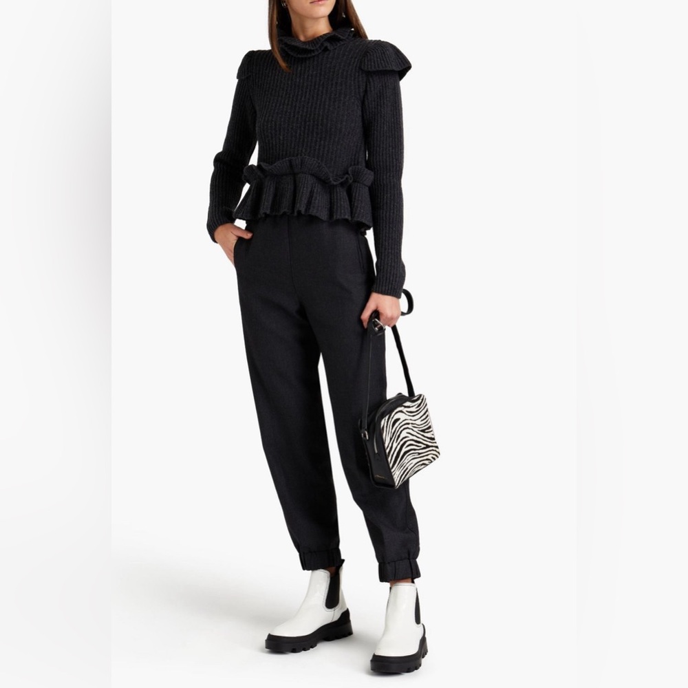 GANNI Canvas Casual Pants